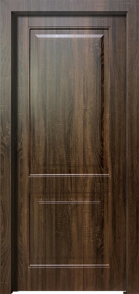 Экошпон с фрезеровкой дуб сонома темный 2775 Ancona 2ПГ